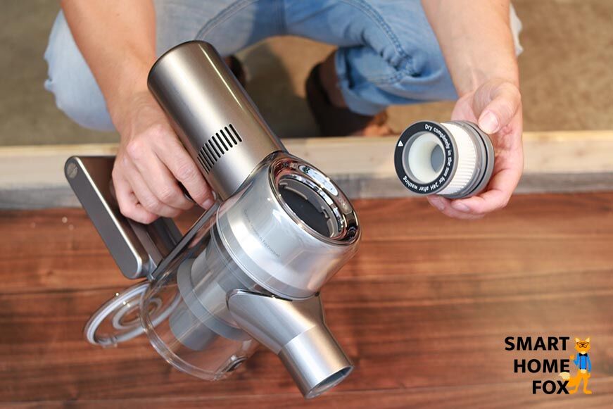 nettoyage filtre dreame v11